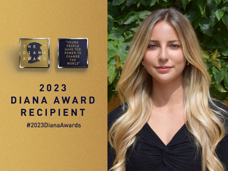 Helena Siebenrock LL.M.’23 was honored with The Diana Award