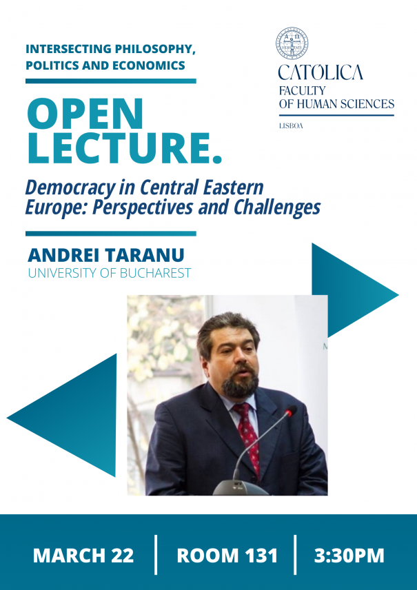 Open Lecture | "Democracy in Central Eastern Europe: Perspectives and Challenges" 