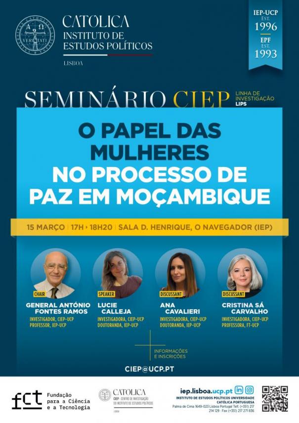 O Papel das Mulheres no Processo de Paz em Moçambique